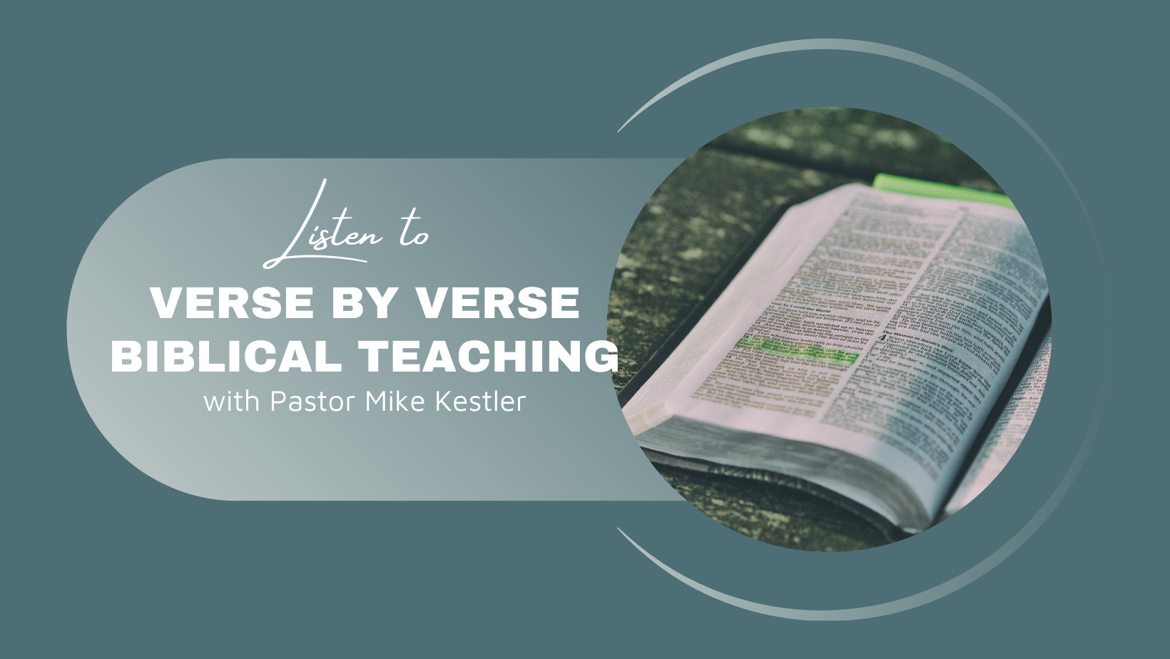 It's Time with Pastor Mike Kestler
